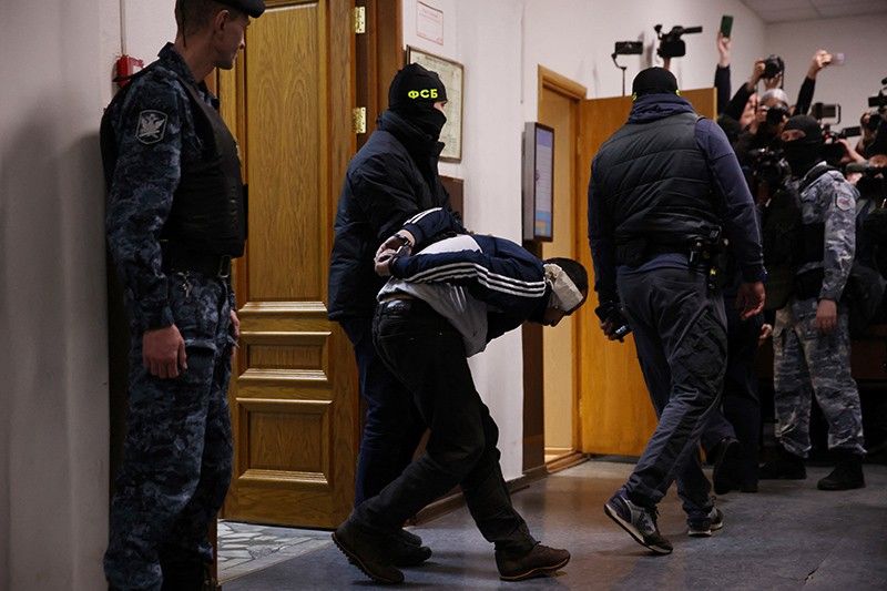 Four Moscow attack suspects charged with terrorism