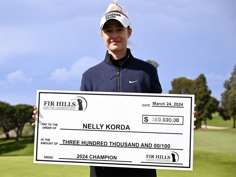 Korda nabs another LPGA playoff win to return to No. 1