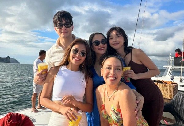 Alden Richards, Jericho Rosales, Dominic Roque among stars at Kathryn Bernardo's yacht party