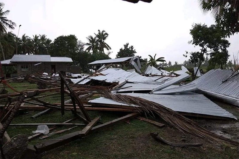 Winds destroy houses in two Central Mindanao towns