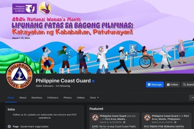 FB page ng PCG, na-hack uli!