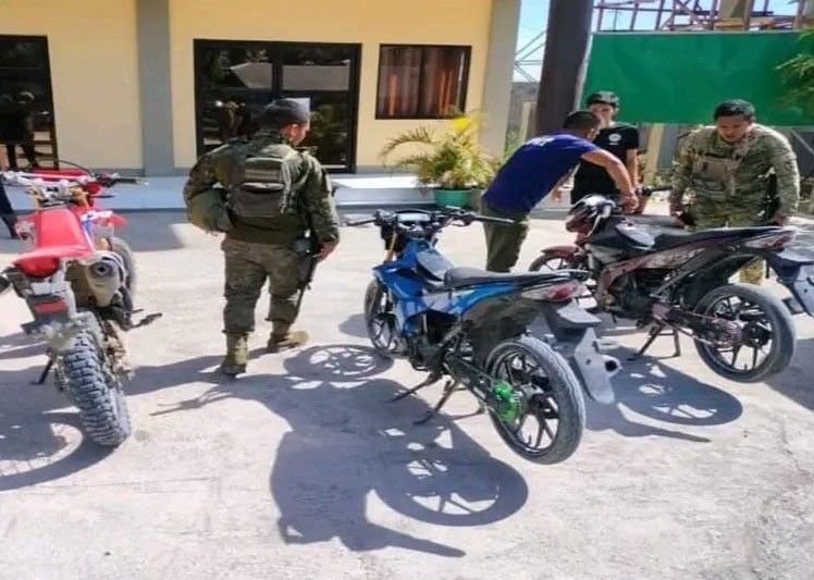 3 stolen motorcycles used by terrorists recovered in Cotabato town