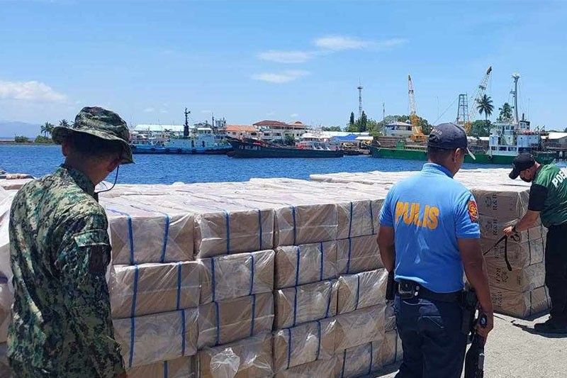 P21 million worth of smuggled cigarettes confiscated in Sarangani