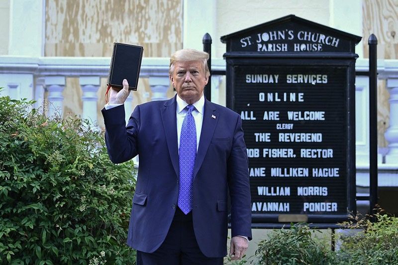 For Trump, belief in God means votes and money