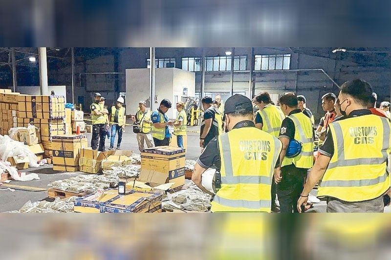 P102 million marijuana in balikbayan boxes seized in Manila port