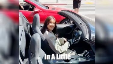 Liza Soberano seen in Los Angeles driving sports car worth P8.4M