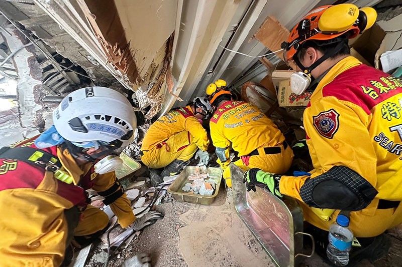 3 Filipinos injured in Taiwan quake