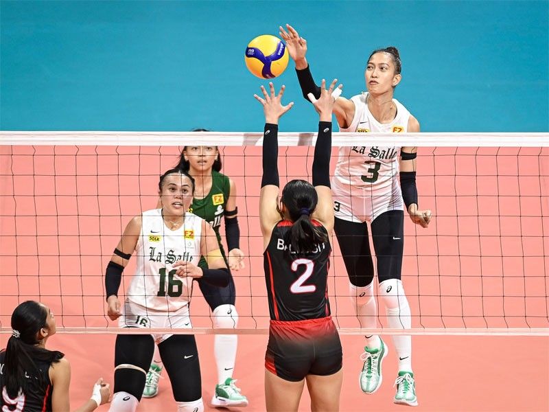 Lady Spikers grind out 5-set win vs Lady Warriors