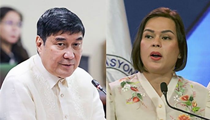 Sen. Raffy Tulfo and Vice President Sara Duterte