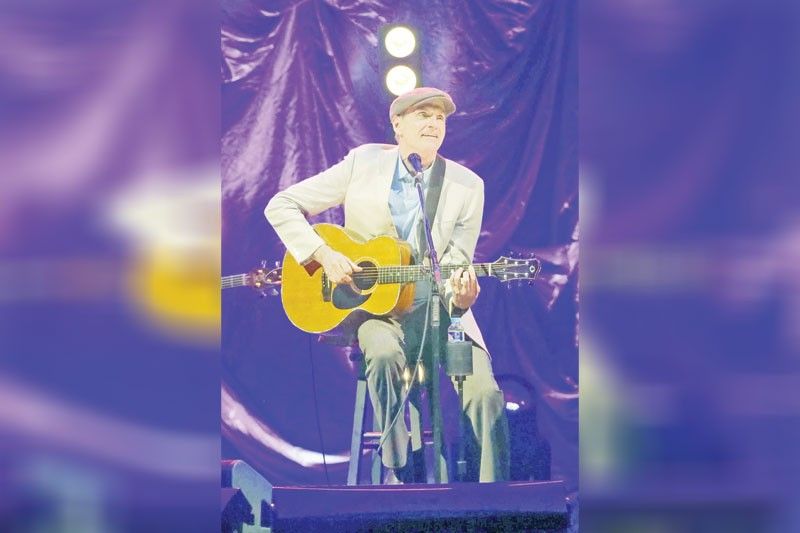 James Taylor in Manila redux, 30 years later