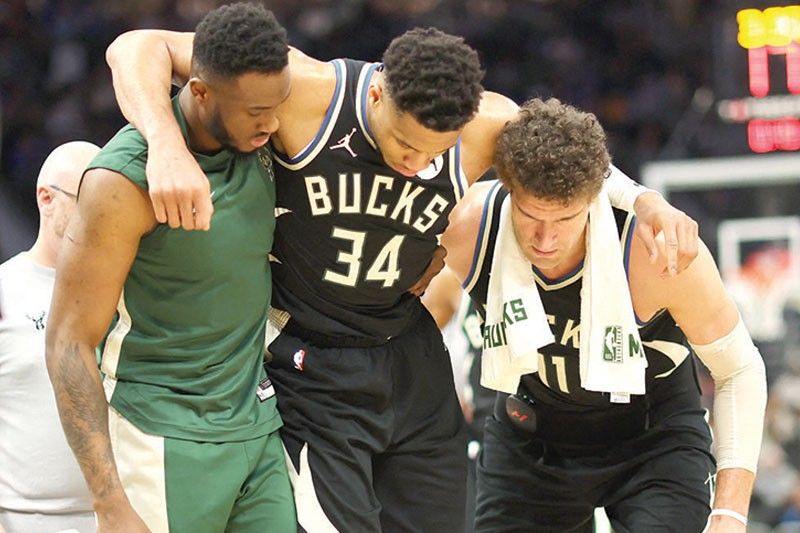 Kagul-anan taliwala sa kadaogan Bucks mibihag sa Celtics apan Giannis na-injured