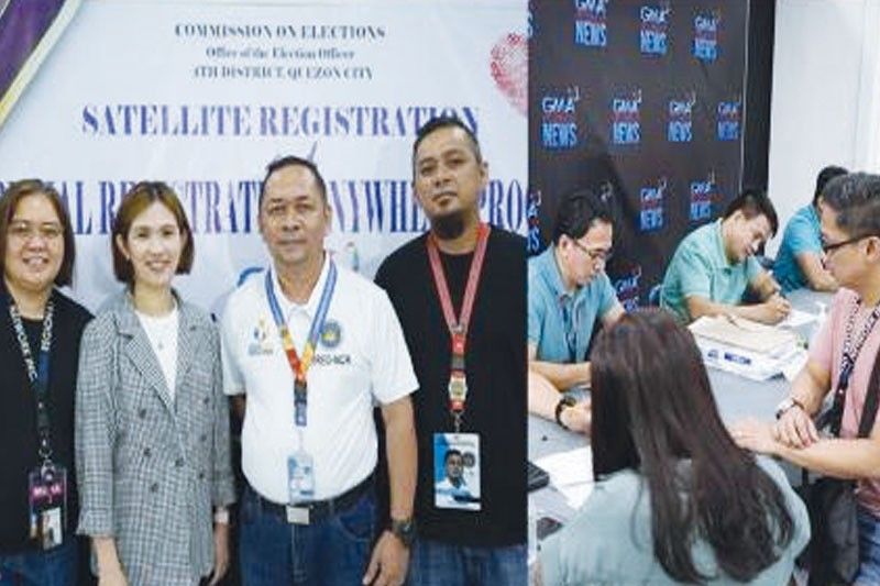 GMA at COMELEC, nagtuwang sa Voters Registration!