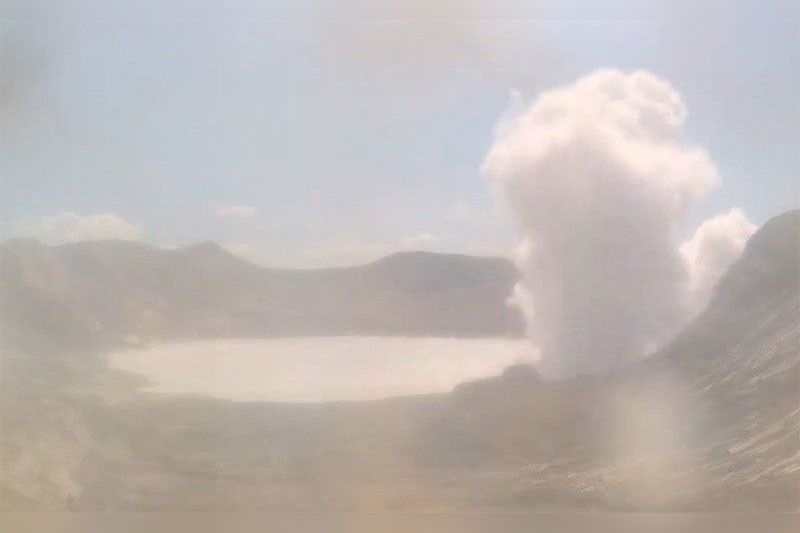 5 phreatic eruptions recorded in Taal