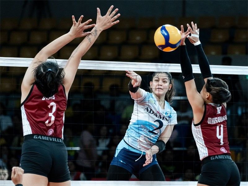 Lady Falcons survive Fighting Maroons