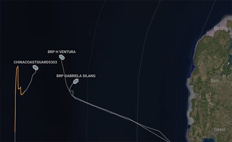 Chinese Coast Guard shadows PH research ship headed for Bajo de Masinloc