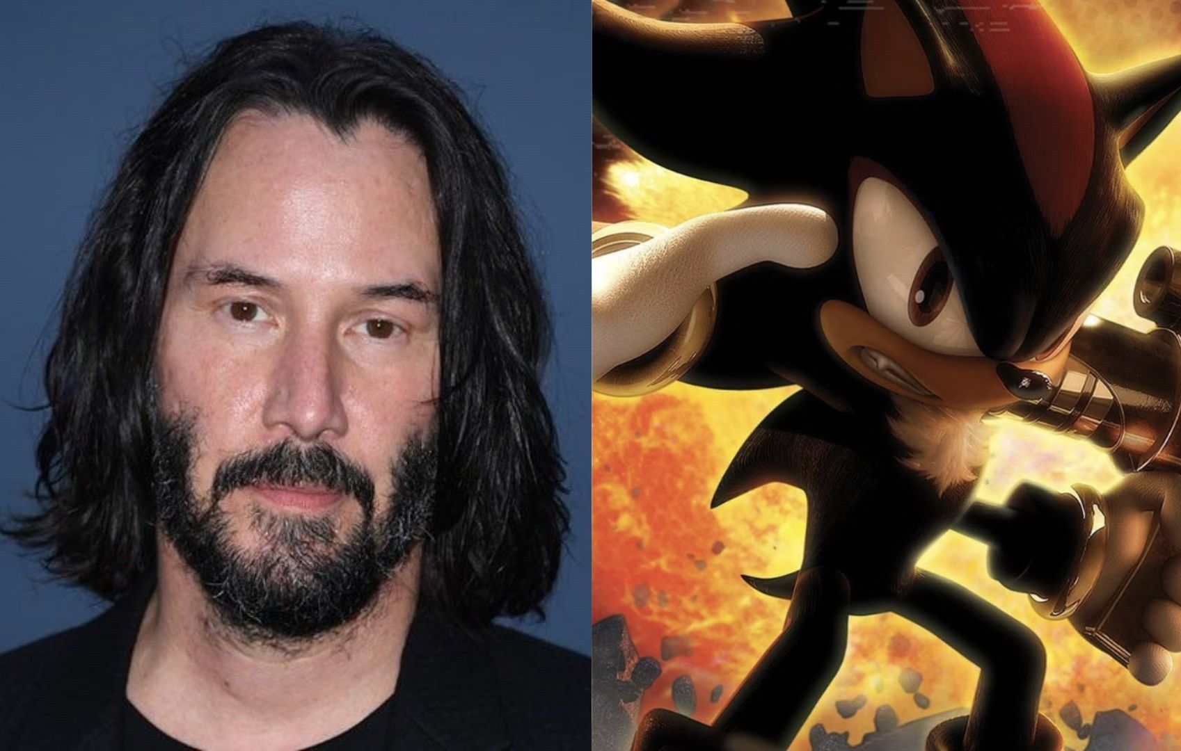 Keanu Reeves voicing Shadow in ‘Sonic 3’