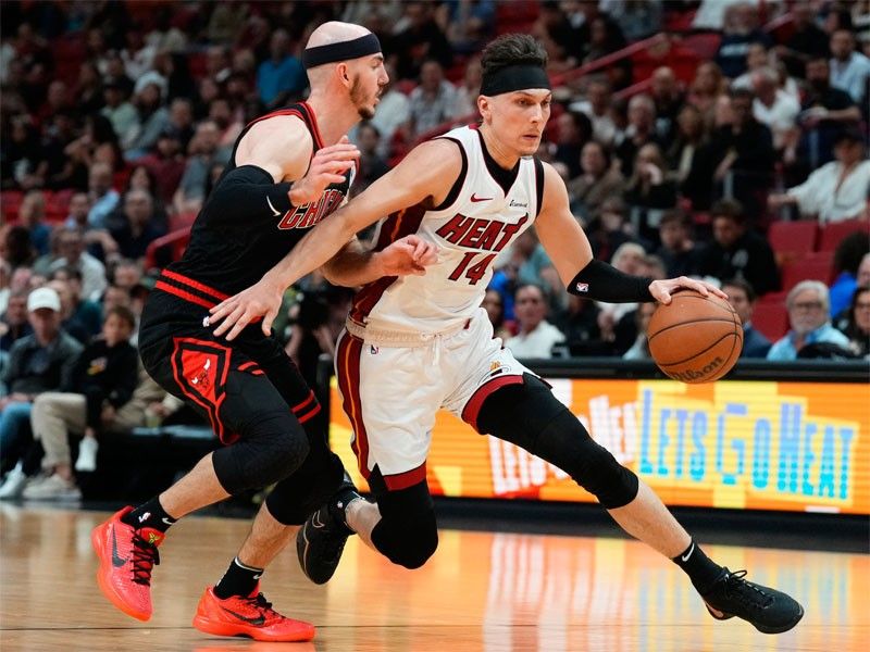 Heat torch Bulls to enter NBA playoffs