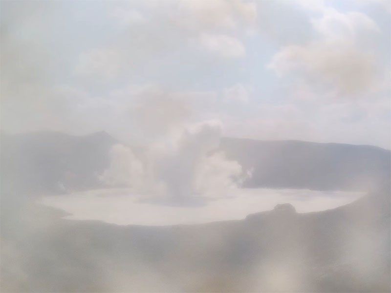 2 â��short-livedâ�� phreatic eruptions recorded at Taal Volcano