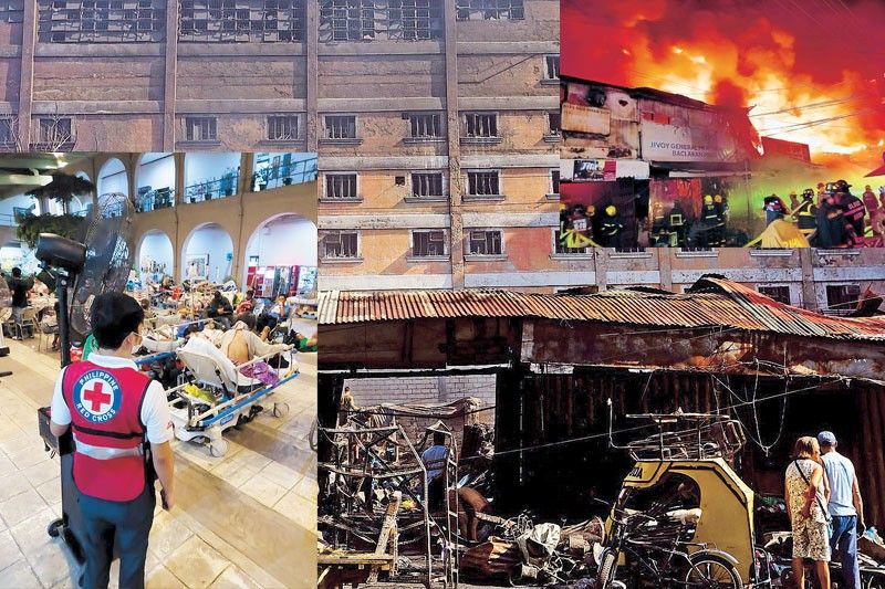 Fires hit PGH, market, school in Manila