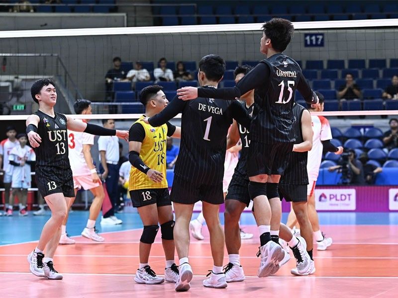 Golden Spikers complete UAAP men's volleyball semis cast