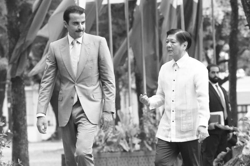 Pangulong Marcos, Qatar Amir pumirma sa 9 kasunduan