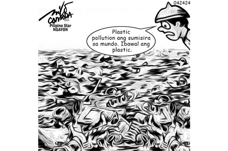 EDITORYAL â�� Iligtas ang mundo sa plastic pollution