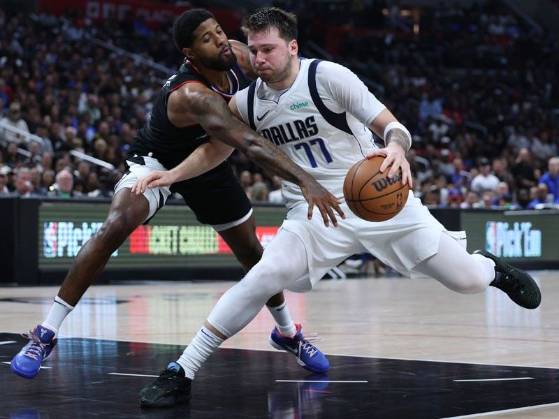 Doncic shines as Mavs sink Clippers