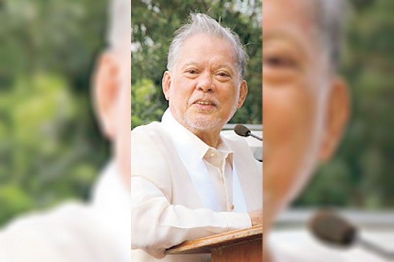 Former senator Rene Saguisag, 84
