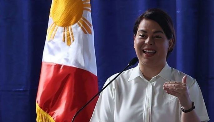 Vice President and Education Secretary Sara Duterte on November 21, 2023 