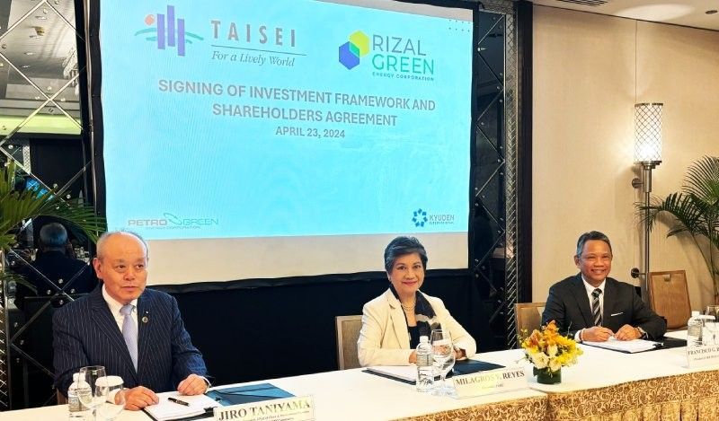 Top Japanese contractor Taisei Corp. invests in PetroGreen Unit