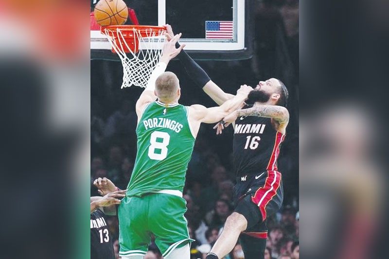 Heat nagpaulan ng 23 tres sa Celtics