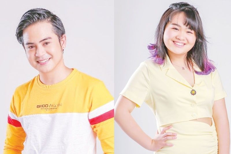 Jake Vargas and Angel Satsumi enjoy the family atmosphere in â��Pepito Manalotoâ��