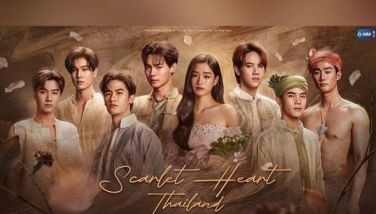 Promotional poster for 'Scarlet Heart Thailand' 