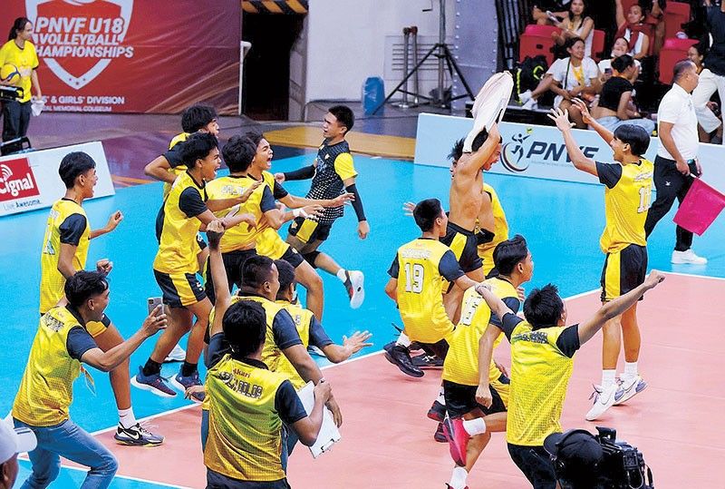 Umingan boys pull off shocker in PNVF U-18 Championships