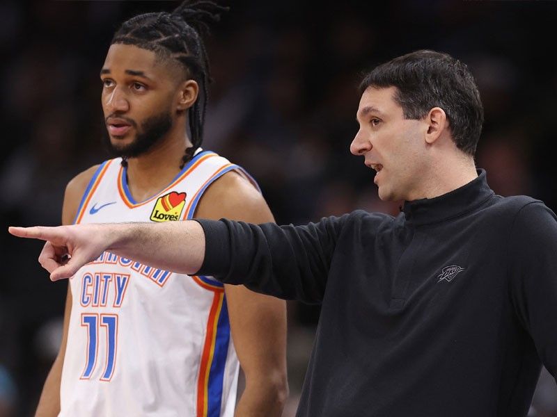 Thunder's Daigneault named NBA Coach of the Year