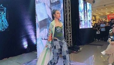 Renegade Limpin bested 19 other designers who had showcased their talent by designing fashionable clothes from recycled garments and leftover fabric during the competition held in SM Novaliches. 