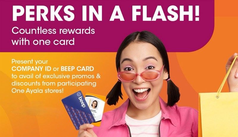 Unlock exclusive shopping and dining perks with your beepâ¢ card at One Ayala Mall