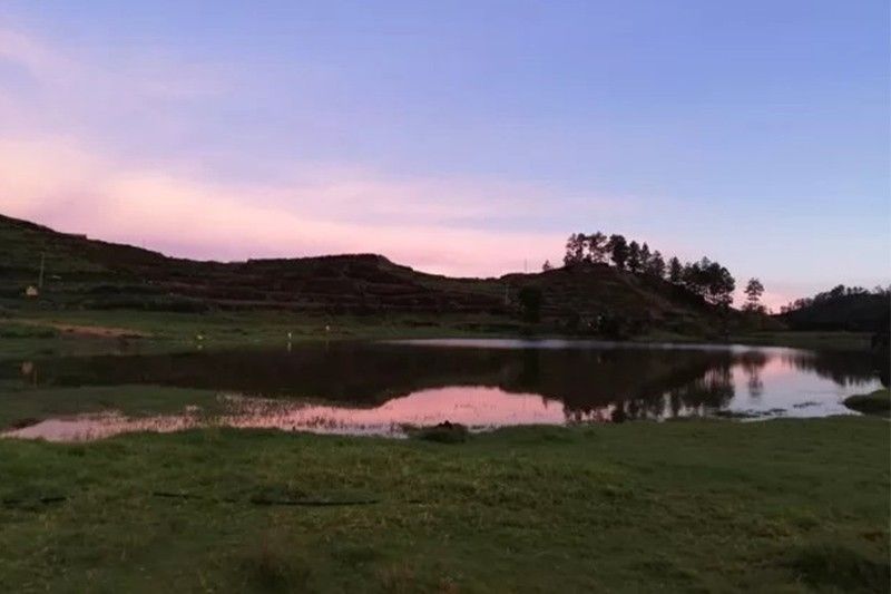 El NiÃ±o leaves Lake Tabeo near Mt. Pulag dry