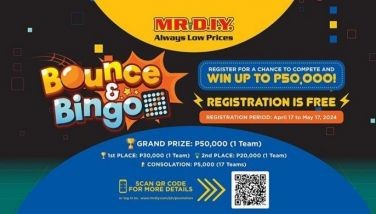 Bounce your way to P50,000 with MR.DIY&rsquo;s Bounce and Bingo Challenge