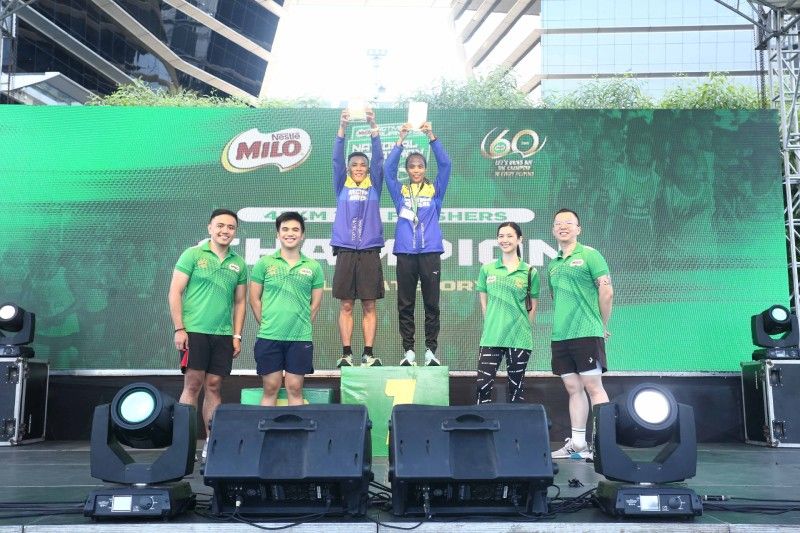 Lapiz, Abella shine in Manila leg of 2024 National MILO Marathon