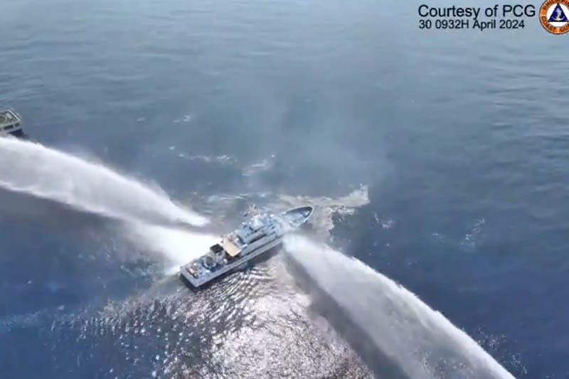 PCG honors ship crew blasted with China water cannon