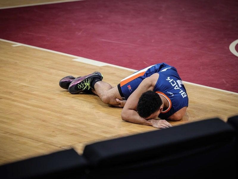 Meralco's Black vows to be back amid ACL injury