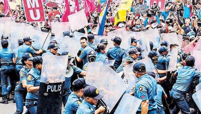 Labor Day protests peaceful, but...