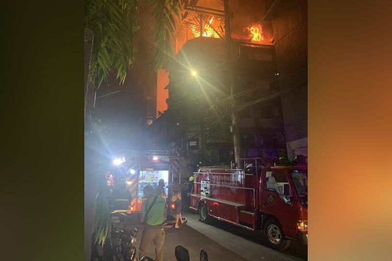 1 hurt in Makati fire