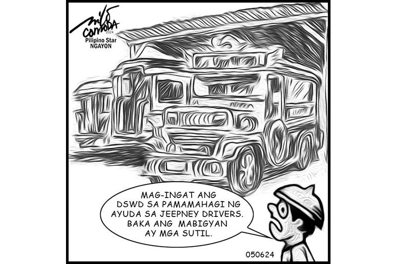 EDITORYAL - Ayuda sa jeepney drivers, pag-isipan