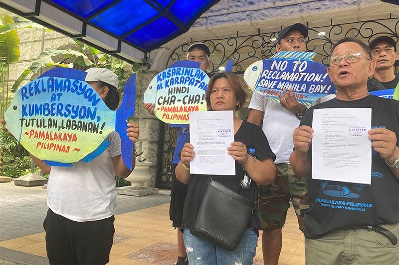 Groups file complaint against Manila Bay reclamation, dredging projects