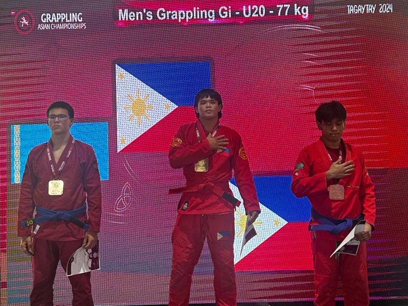 Afan leads Philippines to 2nd overall finish in Asian grappling tilt