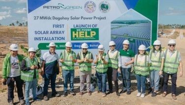 PetroGreenâ��s Dagohoy Solar Project begins PV panel installation