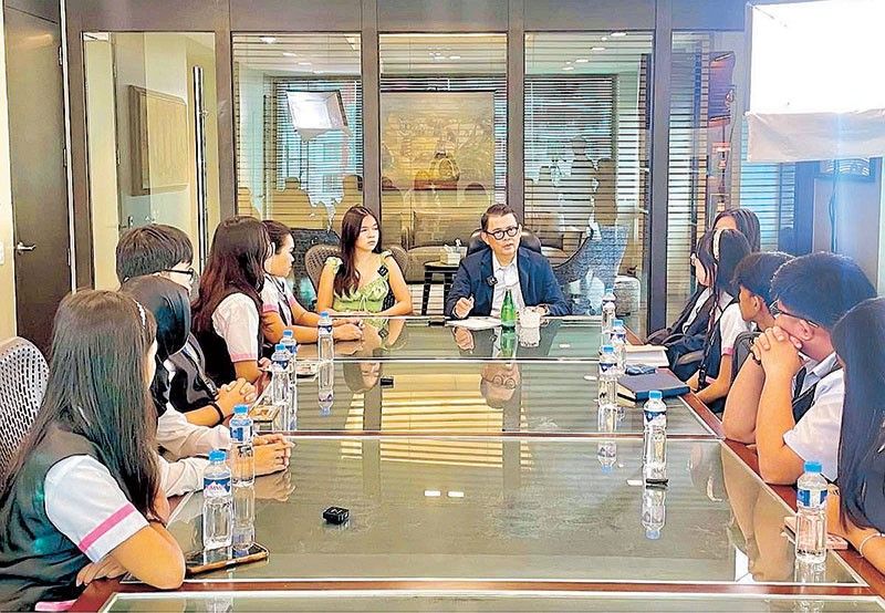 Public school students get the boardroom experience