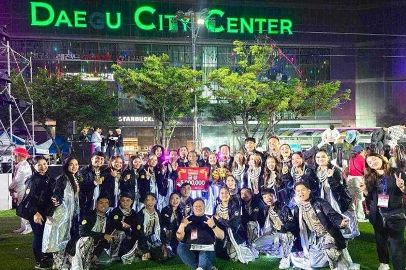 Representing Cebu City: Knapsack dancers bag grand prize in South Korea festival